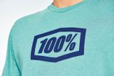 100% Icon T-Shirt Ocean Blue