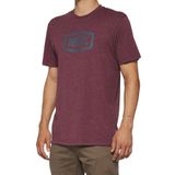 100% Icon T-Shirt Maroon