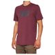 ONE-20000-00032 SP22 ICON T-SHIRT MAROON L