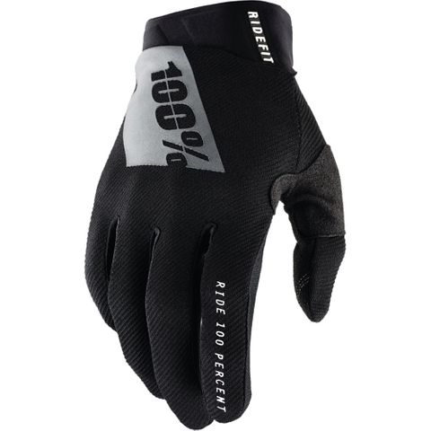 ONE-10010-00004 RIDEFIT GLOVE BLACK  2XL