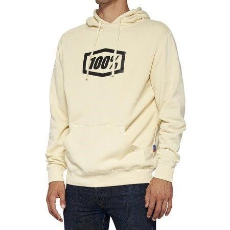 ONE-20029-00008 ICON PULLOVER HOODIE FLEECE CHALK XL