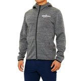 Rorik Tech Zip Hoodie Heather Charcoal