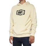 ONE-20029-00006 ICON PULLOVER HOODIE FLEECE CHALK MD