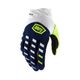 ONE-10000-00016 AIRMATIC GLOVE NAVY/WHITE   MED