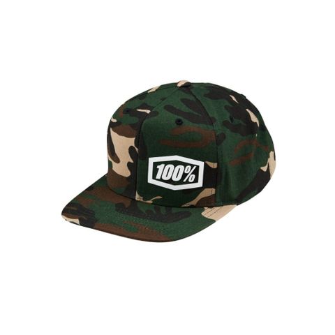 100% Machine Camo Snapback