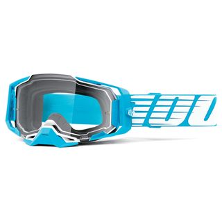 100% Armega Goggle Oversized Sky - Clear Lens