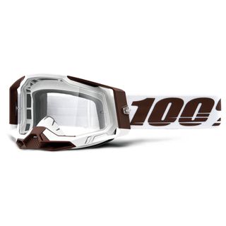 100% Racecraft2 Goggle Snowbird Clear Lens