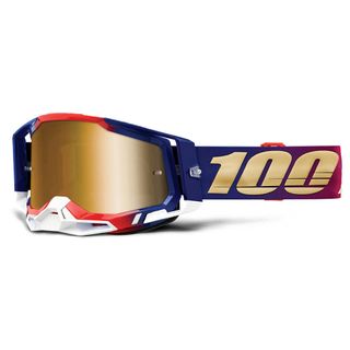 100% Racecraft2 Goggle United True Gold Lens