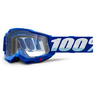 100% Accuri 2 Goggle Blue Clear Lens