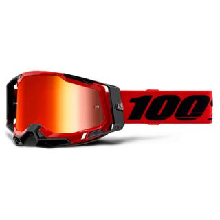 100% Racecraft2 Goggle Red Mirror Red Lens