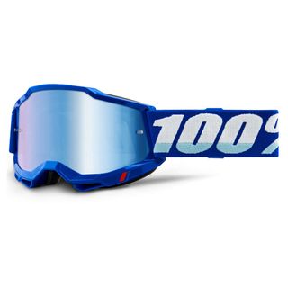 100% Accuri 2 Goggle Blue Mirror Blue Lens