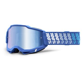 100% Accuri 2 Goggle Yarger Blue Mirror Lens