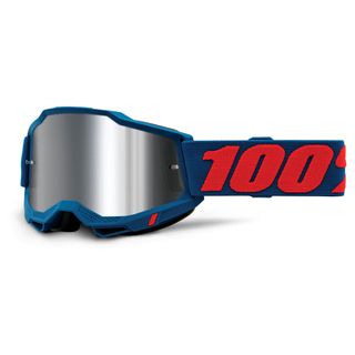 100% Accuri 2 Goggle Odeon Flash Silver Lens