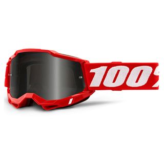 100% Accuri 2 Sand Goggle Red Smoke Lens