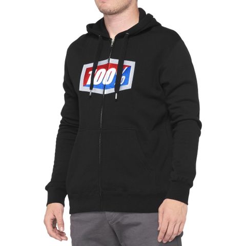 ONE-20032-00011 OFFICIAL BLACK HOODIE MED