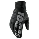 100% Brisker Hydromatic Black Gloves