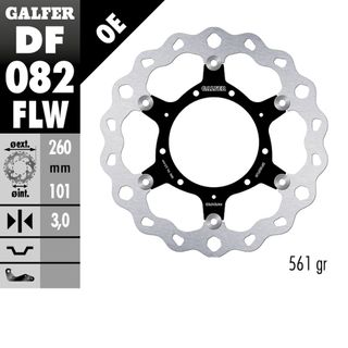 DF082FLW GALFER FLOATING ROTOR CRF250/450 15-23