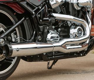 S&S Exhaust Sys 2-1 Super Street Chrome
