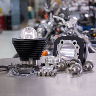 S&S 1200 To 1250 Hooligan Kit, W/Black