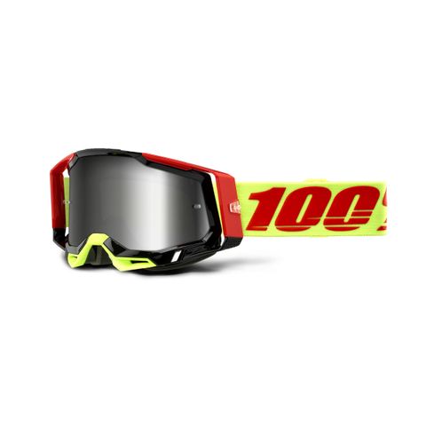 ONE-50010-00010 RACECRAFT 2 Goggle Wiz-Mir Sil Flash Len