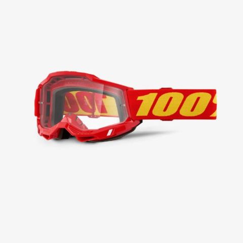 100% ACCURI 2 YOUTH GOGGLE RED