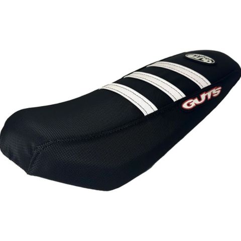 TALARIA  X3 XXX 2023-2025 STOCK HEIGHT RIBBED SEAT COVER WHITE RIBS BLACK SIDES BLACK TOP