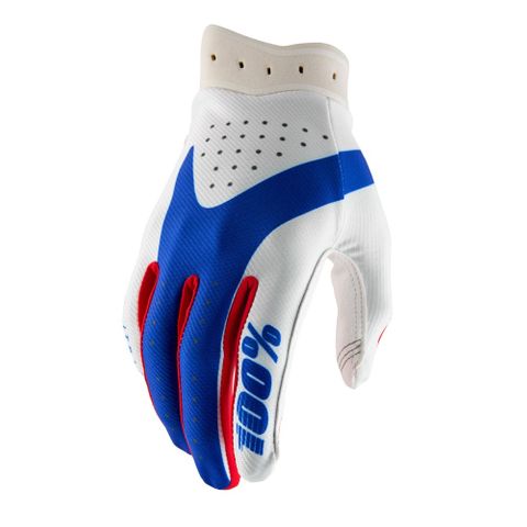 ONE-10044-00024 ITRACK Gloves Red/White/Blue - XL