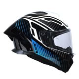 J1-6030390112003-L J-STR TACTICAL BLUE/WHITE  GLOSS  LG