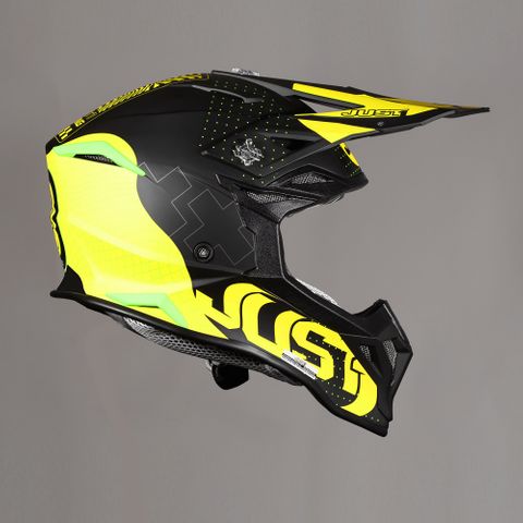 J1-6060040245012-XS J39 XENO FLUO YELLOW BLACK MATT  XS