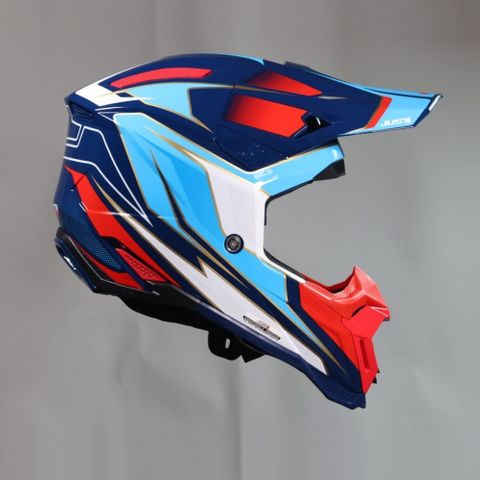 J1-6060170171006-XL J40 SPEED RED/WHITE/BLUE GLOSS  XL