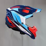 J1-6060170171006-M J40 SPEED RED/WHITE/BLUE GLOSS  MED