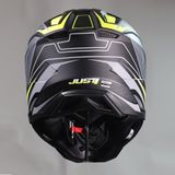J1-6060170294006-XS J40 SPEED  YELLOW FLUO BLACK MATT XS