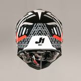 J1-606004018011-L J39 MARSHALL WHITE/RED/BLACK GLOSS  LG