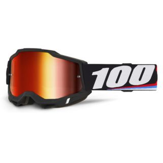 100% ACCURI 2 Goggle Magnus - Red Mirror Lens