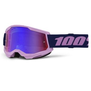 100% STRATA 2 Goggle Purple - Red/Blue Lens