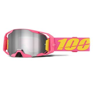 100% ARmatic Goggle Snakpak - Silver Flash Mirror Lens