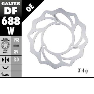 DF688W Galfer DISC W FIXED 198x3mm