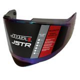 J1-661039070000000 J-STR ELECTROPLATED RAINBOW VISOR