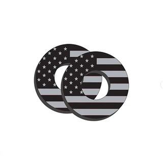 27-67200 Grip DonutsMoto Grip Donuts - Flag