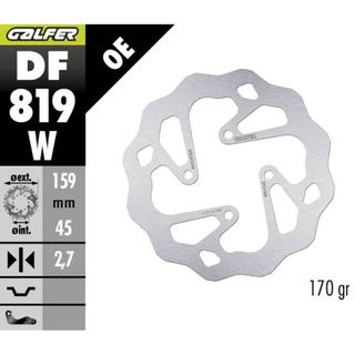Galfer Disc W Fixed 159,5X2,7MM BETA EVO 125/200/250/290/300 (REAR)