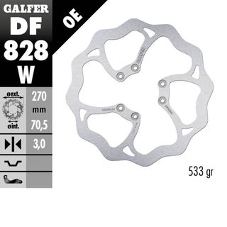 DF828W Galfer DISC W FIXED TM (FRONT)