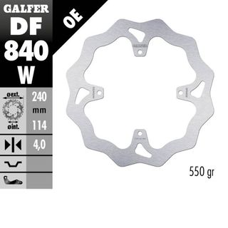DF840W Galfer DISC W FIXED TM (REAR)