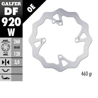 DF920W Galfer DISC W FIXED SHERCO (FRONT)