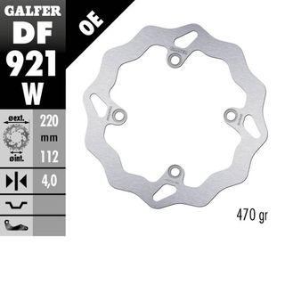 DF921W Galfer DISC W FIXED SHERCO (REAR)