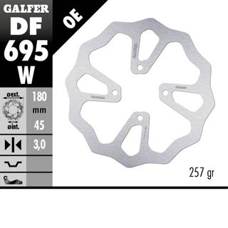 DF695W Galfer DISC W FIXED KTM 65 SX