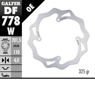 DF778W Galfer DISC W FIXED 85 SX (REAR)