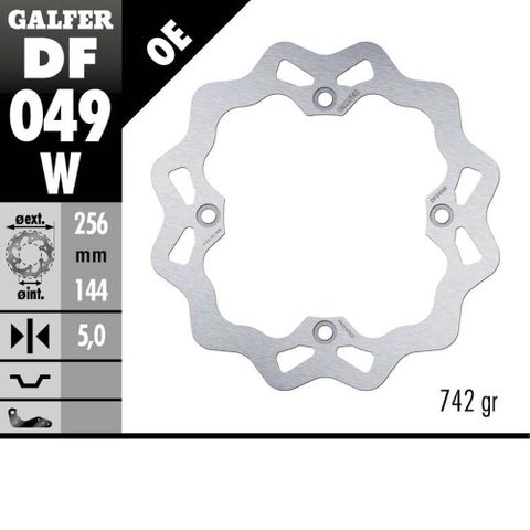 DF049W DISC W FIXED 256X5MM DF049W