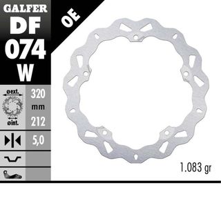 DF074W DISC W FIXED 320X5MM DF074W