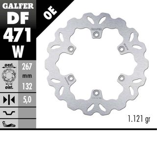 DF471W DISC W FIXED 267X5MM DF471W