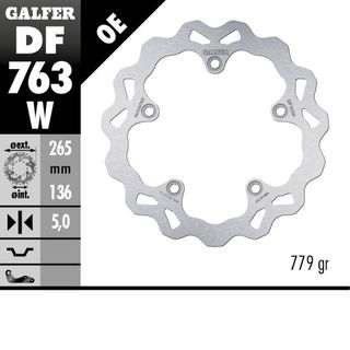 DF763W DISC W FIXED 265X5MM